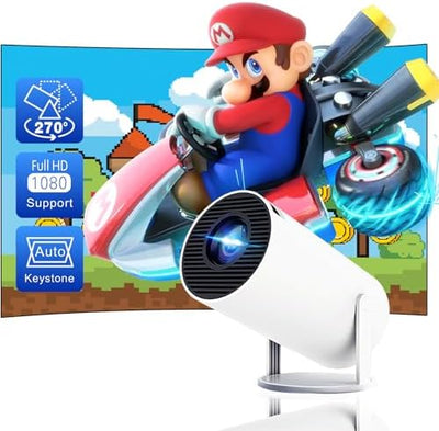 Zelmorae™ Portable Home Cinema Projector