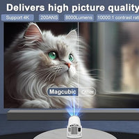 Zelmorae™ Portable Home Cinema Projector
