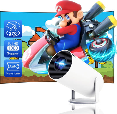 Zelmorae™ Portable Home Cinema Projector