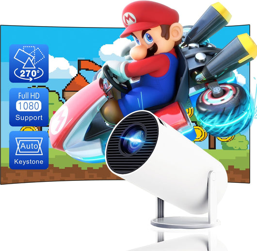Zelmorae™ Portable Home Cinema Projector